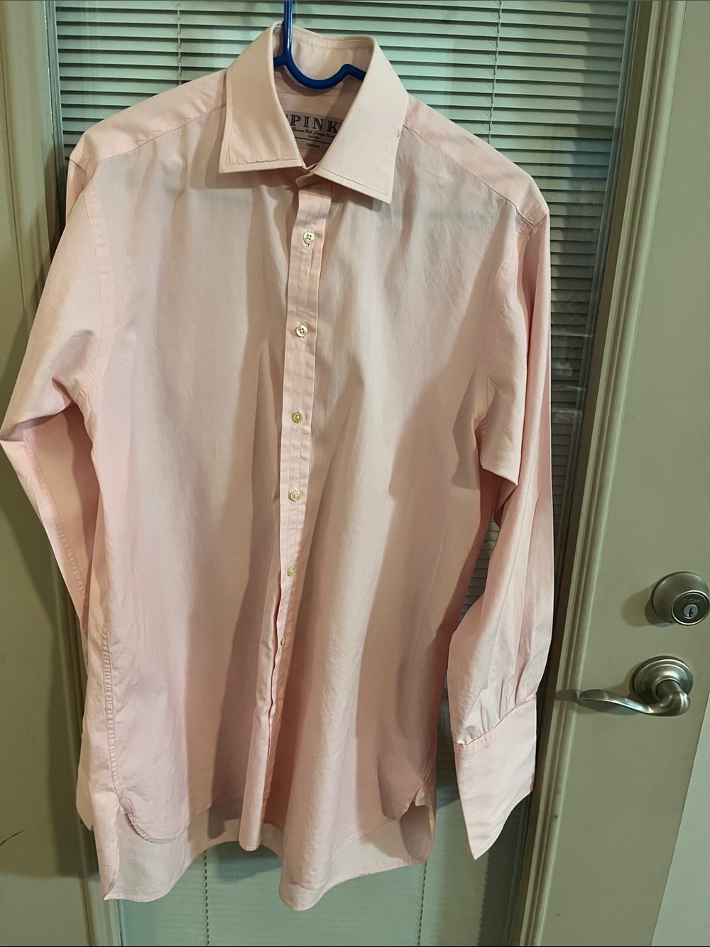 Thomas Pink Light Pink Men's Dress Shirt